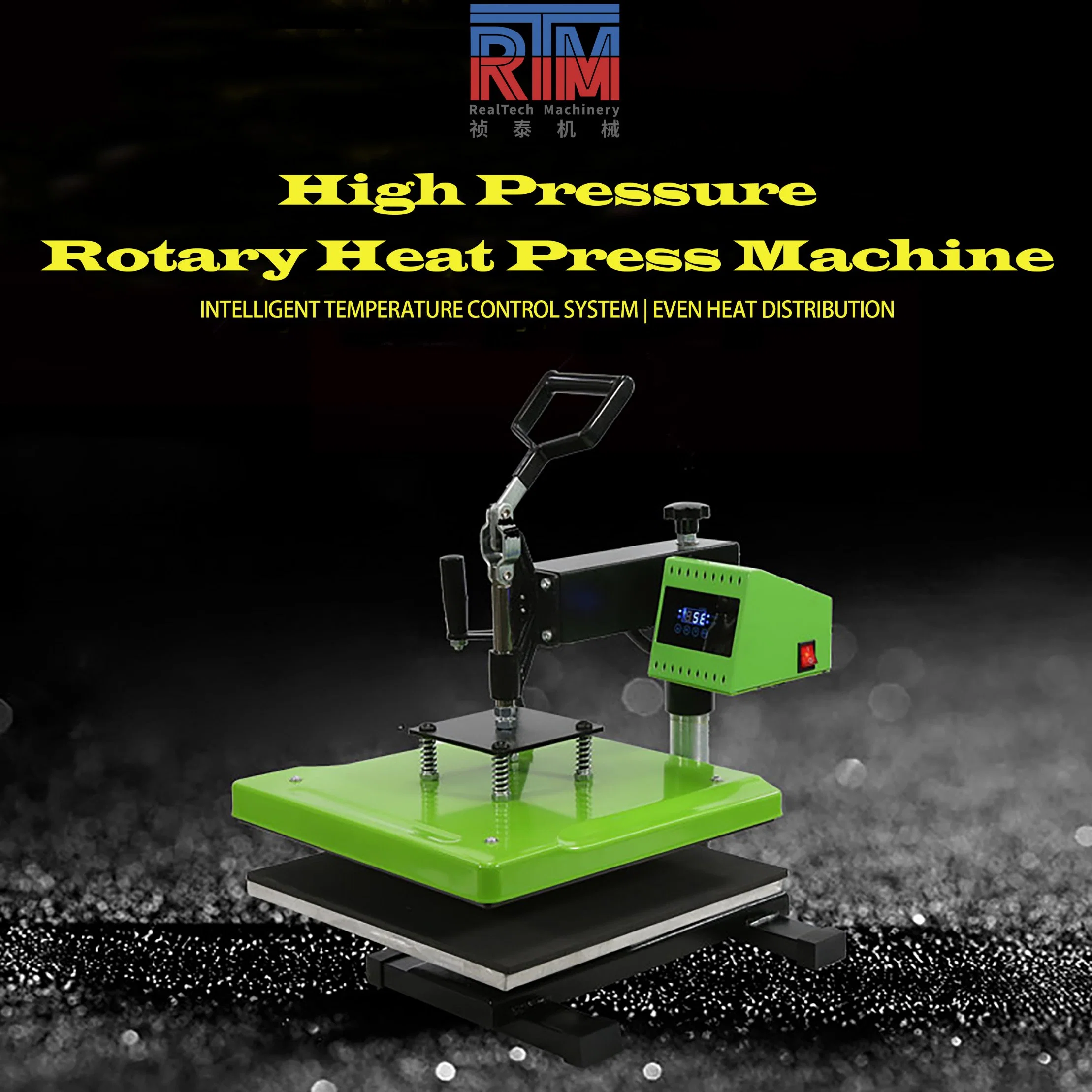 Cheap Price High Pressure Rotary Heat Press Machine Heat Transfer Printing Machine