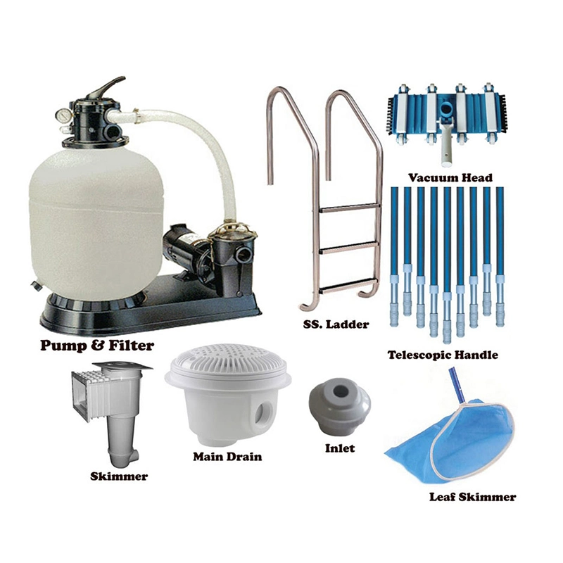 Swimming Filters Turkey Pipe Less Filter Sand System Inground & SPA Cartridge Cleaner P30X022xf Xtreme Bag Baster Pool