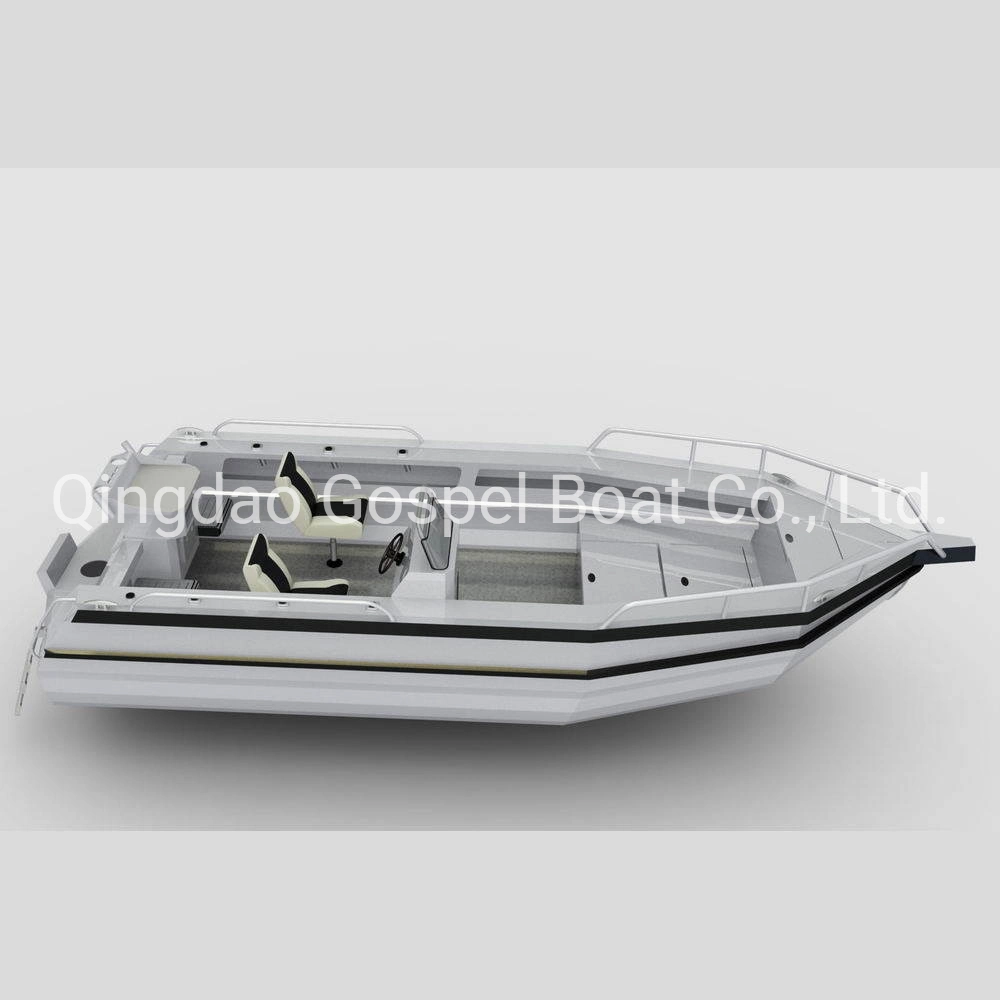 New Model 6m Center/Side Console Aluminum Boat