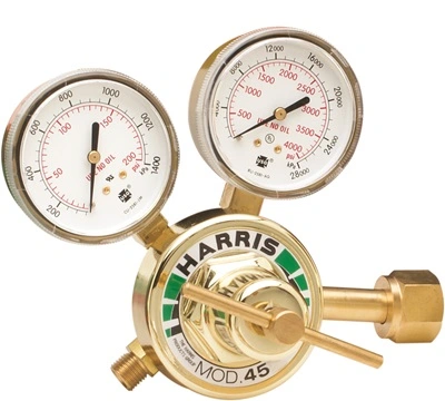 Oxygen O2 Cylinder Gas Regulators with Pressure Gauges Harris Type Model 45-145-540 3001781 0-145 Psi 4000 Psi Cga 300 Cga 540