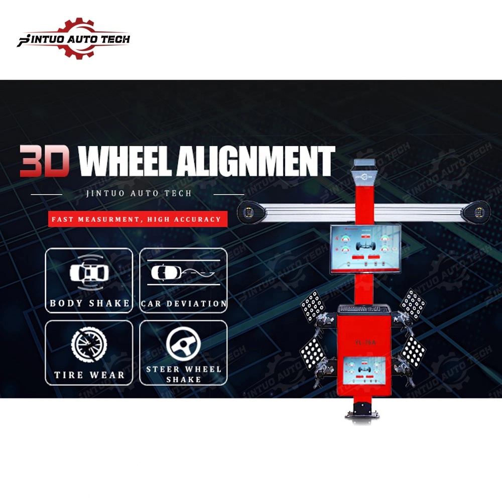 Logiciel Self-Developed indépendant alignement des roues de la machine haut de gamme