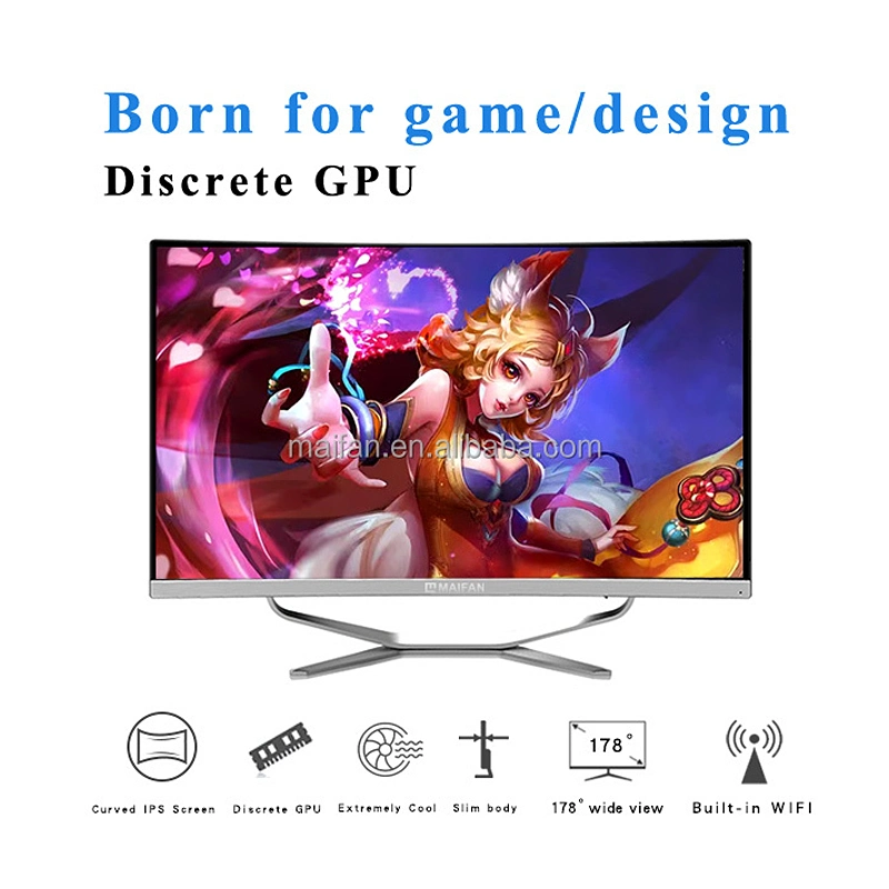 Factory Direct 27 Inch 75Hz Widescreen Gaming Monitor PC 1080P HD Display for Office Gaming Desktop Computer