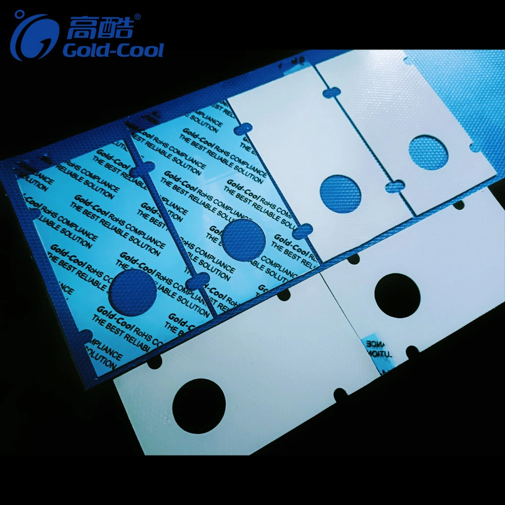 Высокотемпературный ударопрочный силиконовый лист светодиодный теплоноситель