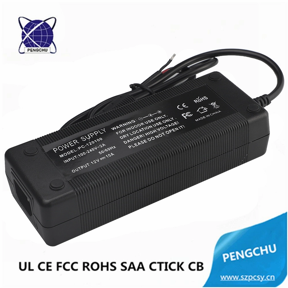 Lithium Ion Battery Charger 12V 10A 120W