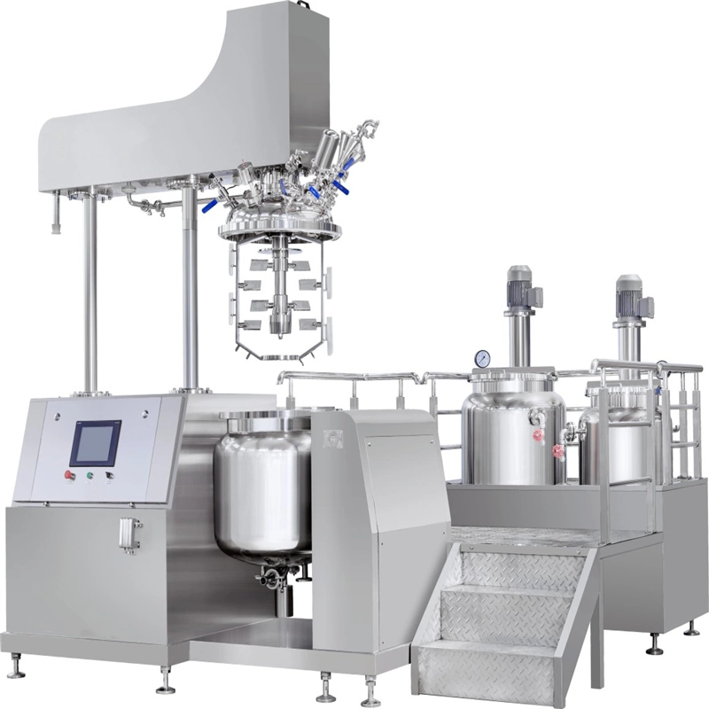 Type de machine fixe émulsifiant vide produisant du savon liquide Cream Body Lotion Shampooing