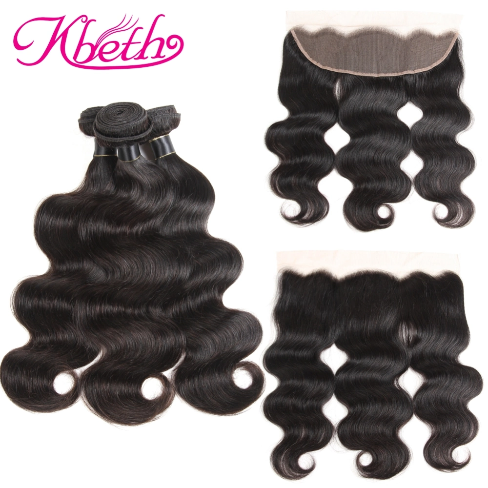 Kbeth 100% Remy Hair in Bulk Brazilian Body Wave Braiding Hair Weft