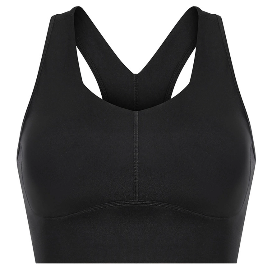 Wholesale/Supplier Womens Sexy Custom Logo Fitness Vest Plain Color Sports Underwear Bras Yoga Wear Training Jogging Sports Bra