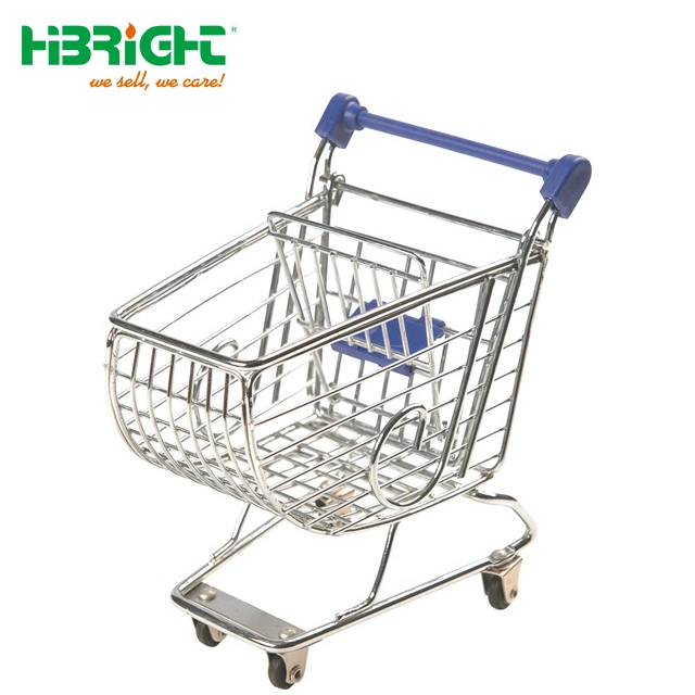 Children Metal Toy Gift Shopping Cart Mini Shopping Trolley