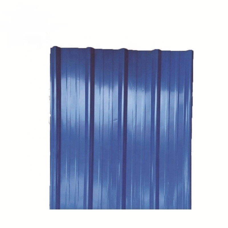 Sea Blue Corrugated Plate, Color Steel Tile, Galvanized Plate, Color Coated Coil Metal Roof Panel