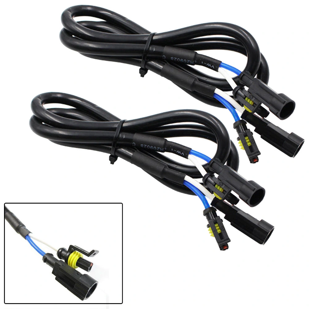 HID Extension Cable Wire Harness Adapters for High Voltage Xenon for Headlight for Light Bulbs