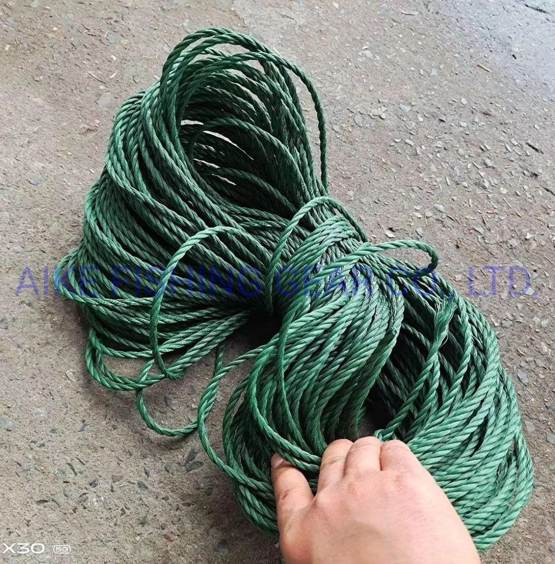 Trenzado/nylon trenzado de cuerdas de escalada estática Estática exterior cuerdas cuerdas de seguridad, la pesca de la cuerda, los envases metálicos, la vinculación de la carretilla y Barrera