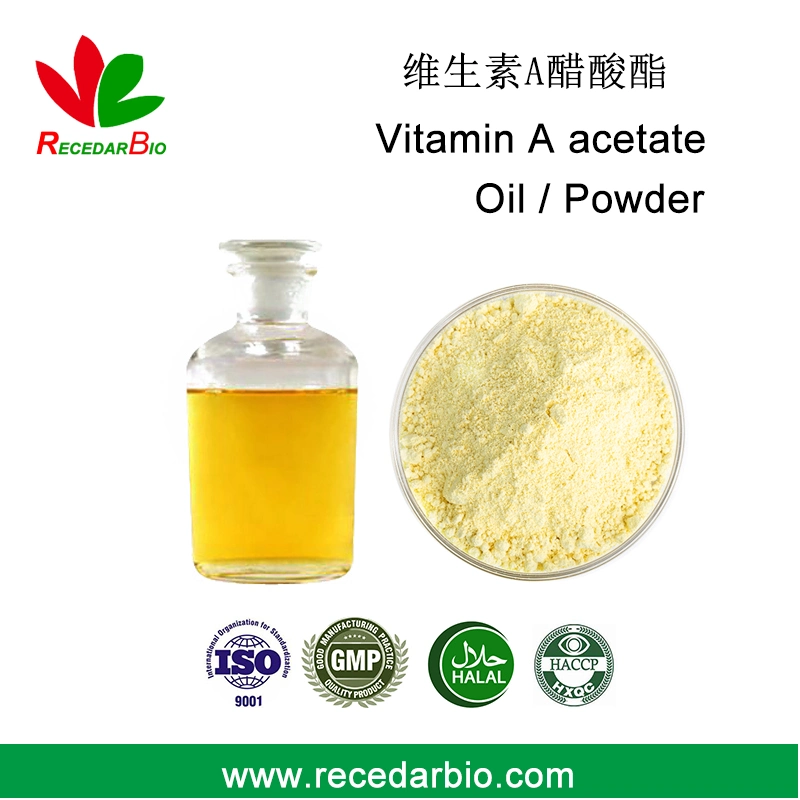 Retinyl acetato acetato de vitamina A o en polvo aceite 127-47-9