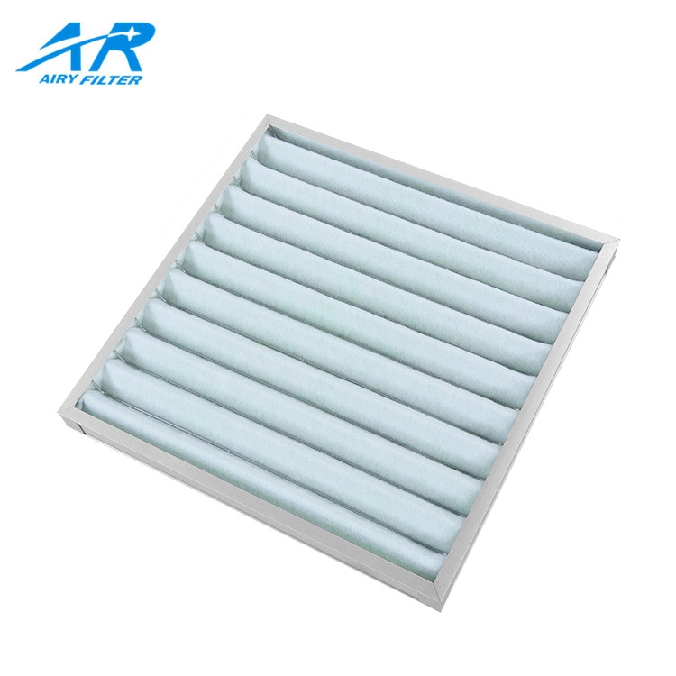 Espacioso, G4, armazón de aluminio lavables Filtro de aire Panel Ondulado