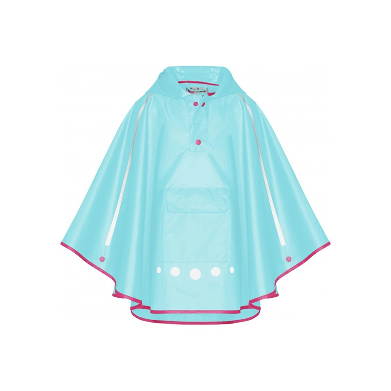 Niños Cute Rain Cape TPU Raincoat Rain Poncho for Kids