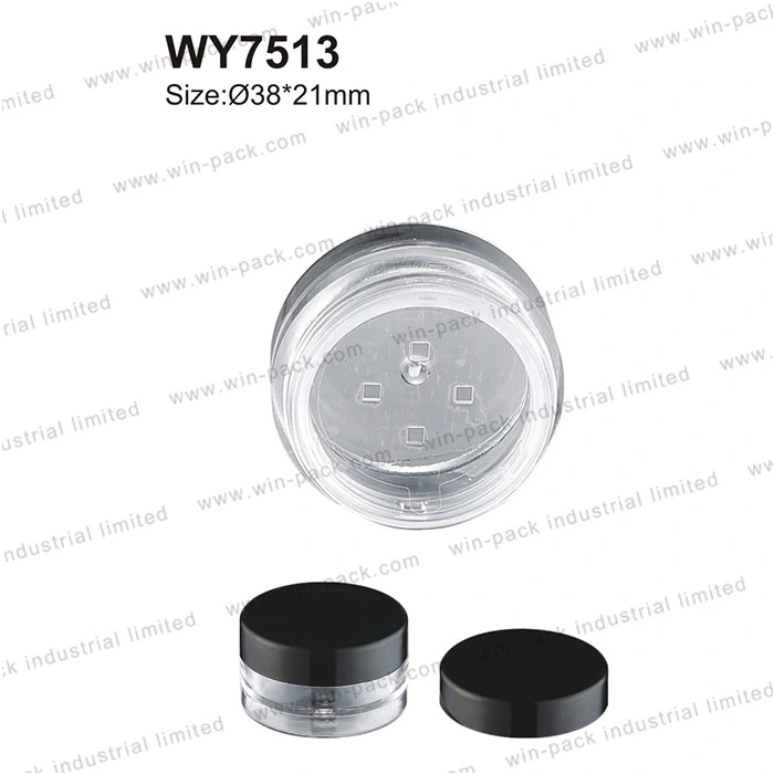 Hot Sale Round Loose Powder Cosmetics Case for Make up Packing in High quality/High cost performance 