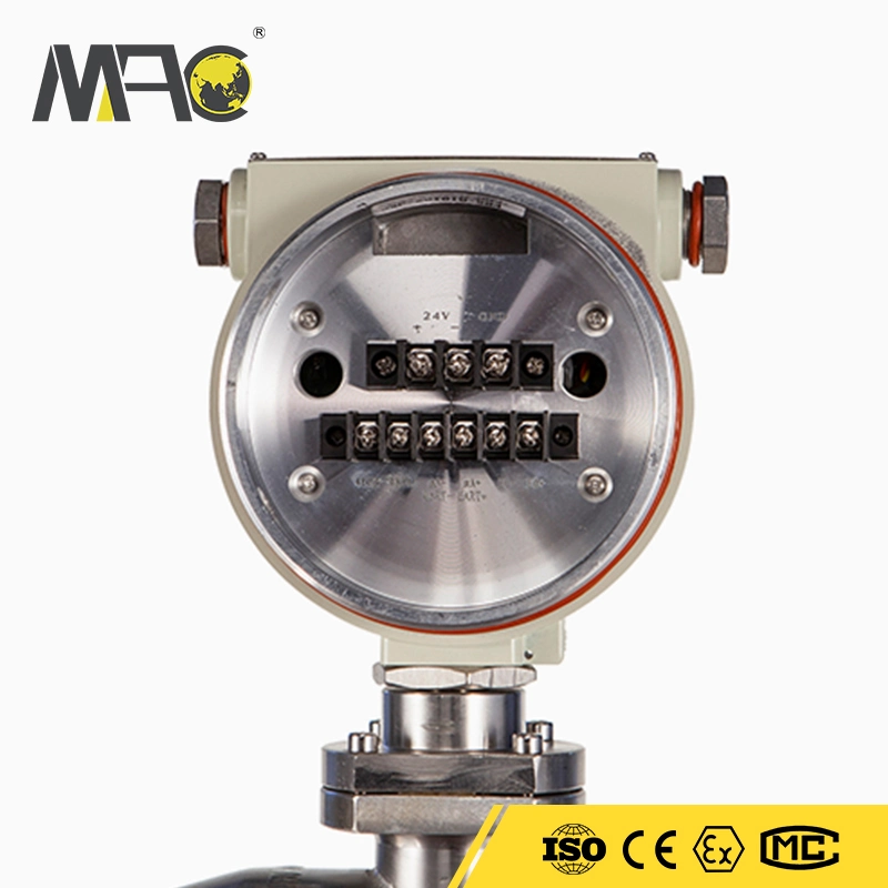 Forma de V de alta calidad Macsensor fuerte resistencia de Coriolis Sensor Digital de masas del medidor de flujo de leche