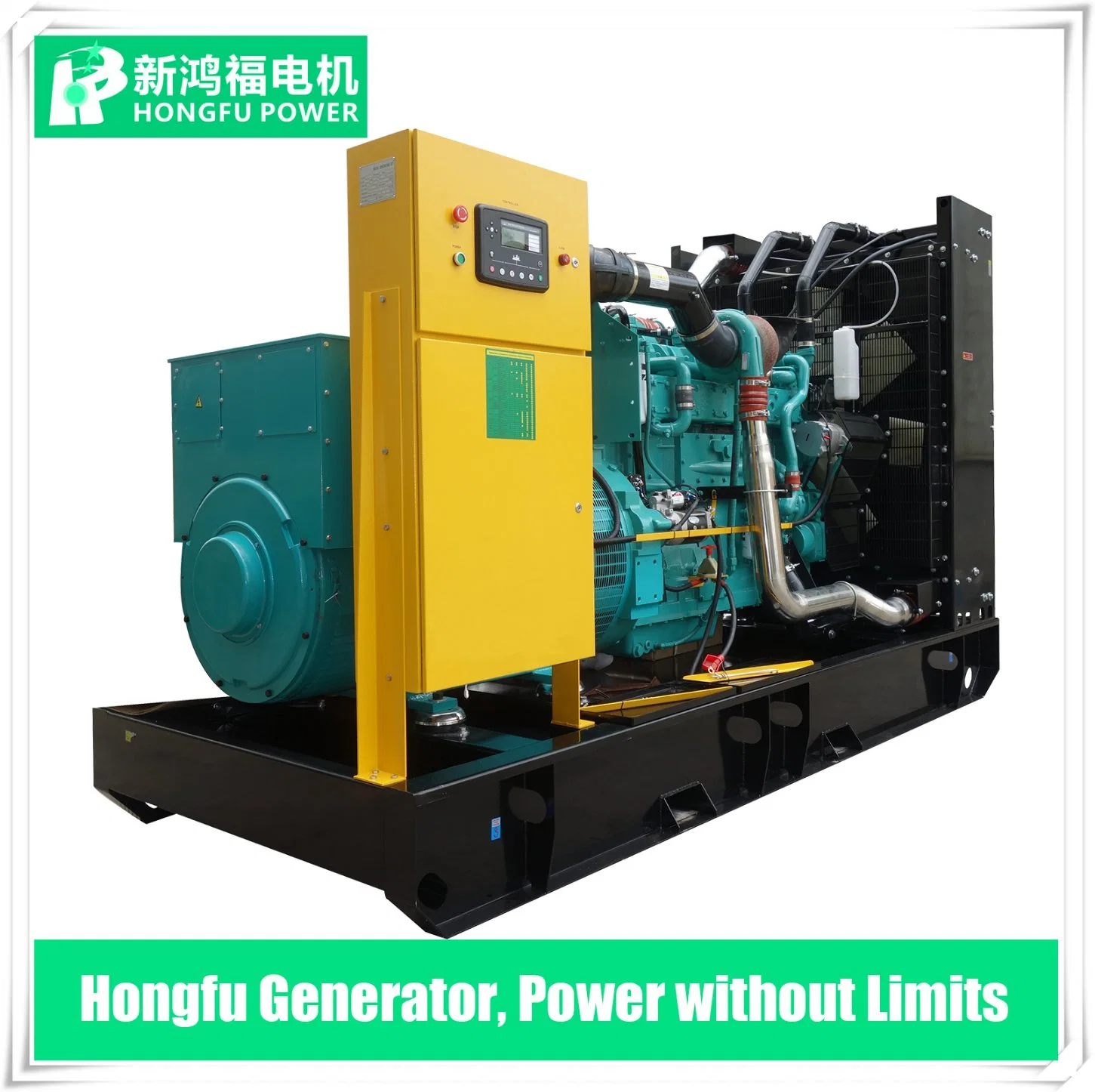 Standby 528kw 660kVA Open Type OEM Cummins Perkins Fawde Engine Diesel Generator Set with Dse Controller