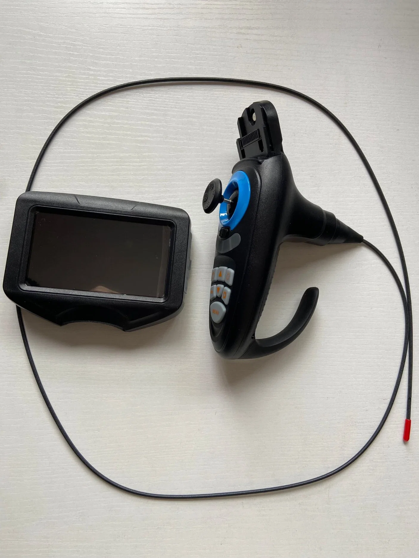 Flexible Endoscope Camera with 120 Degrees Articulation, 16mm Probe Length, LED Lighting