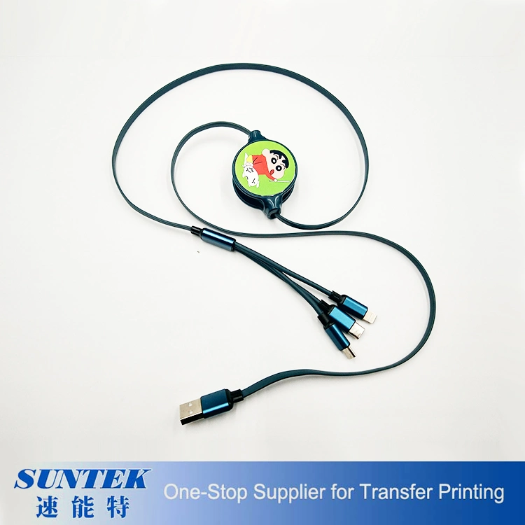 Multi-Function Sublimation 3in1 USB Cable for Phone and Type-C Cellphone