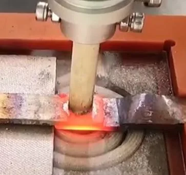 Automatic Copper Tube Pipe Strip Butt Welding Machine Brazing Machine