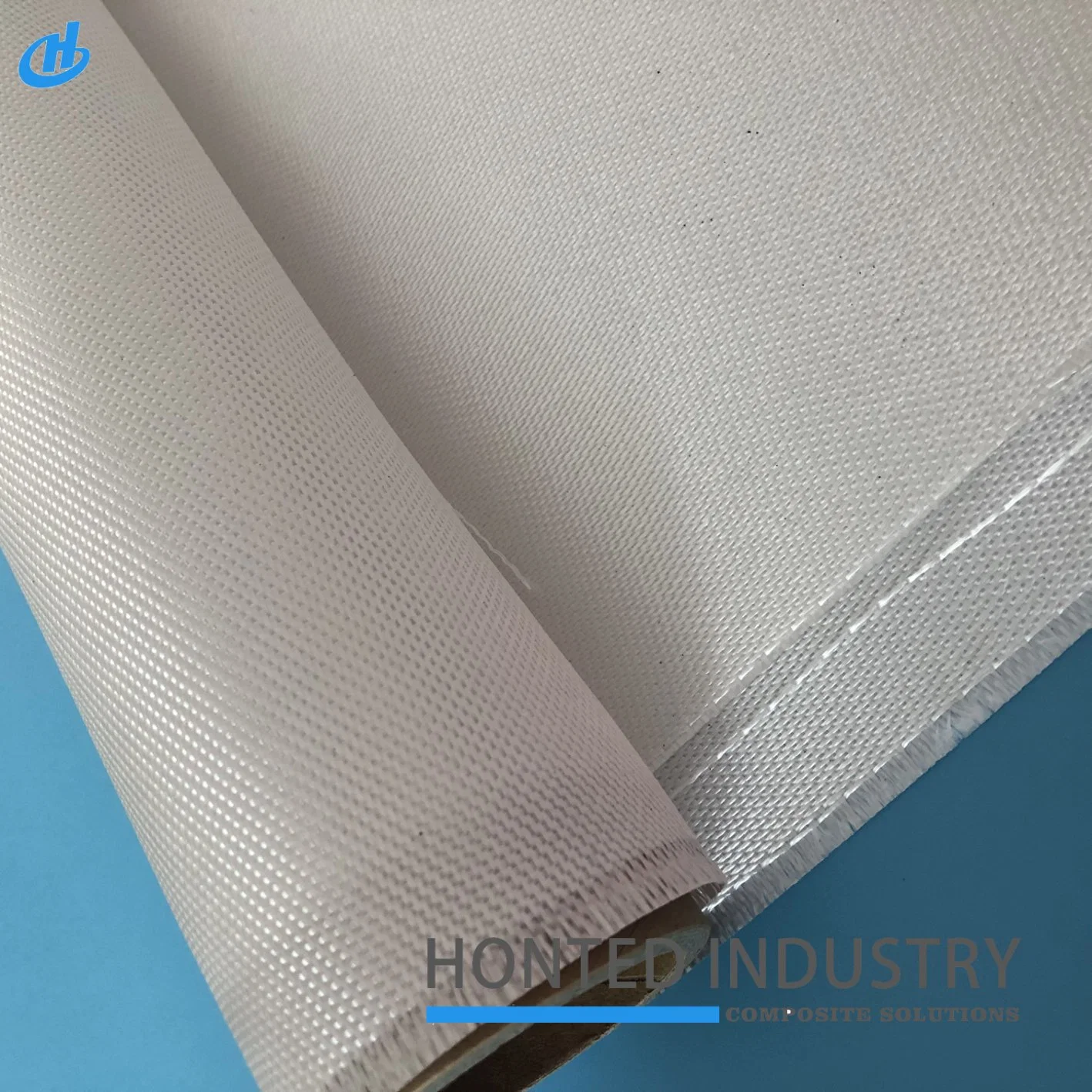 600GSM Fire Resistance Curtain Material 96% High Silica Content Fiberglass Cloth