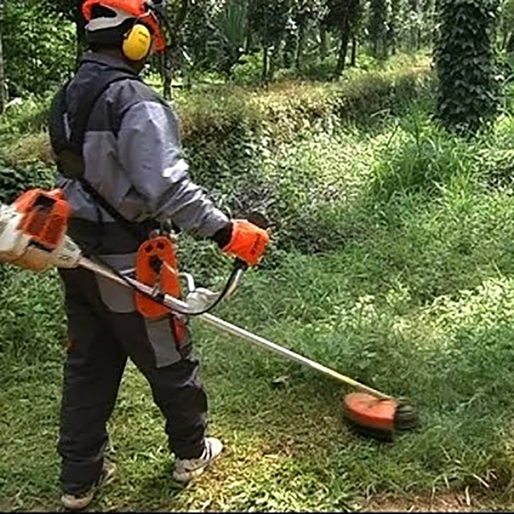 Tct hojas de sierra circular con punta de carburo Disco de corte cuchilla cortadora de césped de forma de dientes