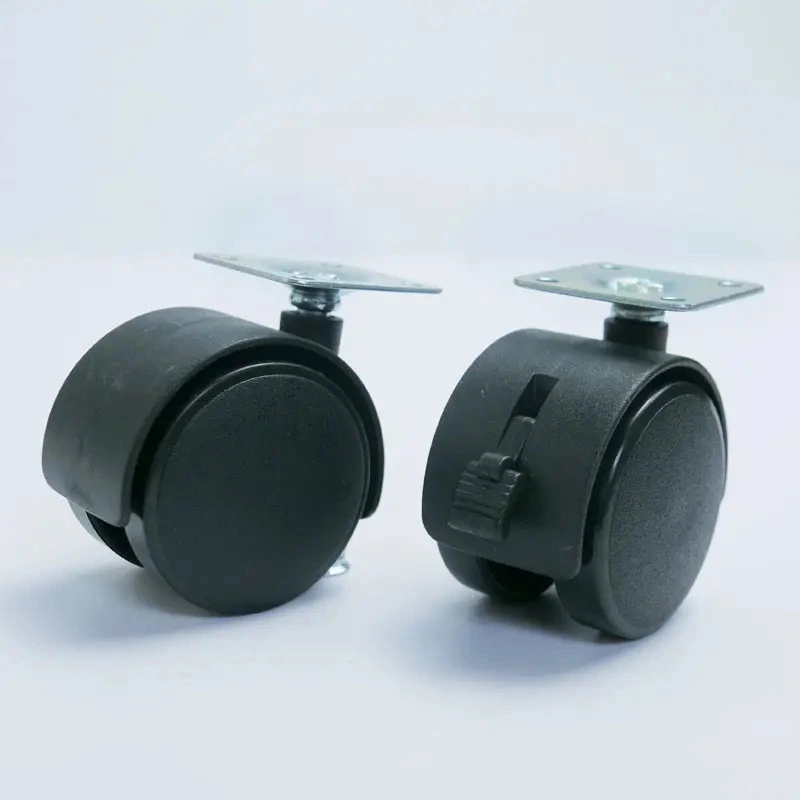 Nylon PU Caster Office Chair Wheels for Furniture Office Chair