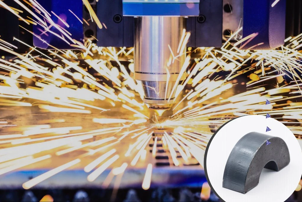 CNC de Aluminio Acero Metal Cortador de fibra de la máquina de corte por láser