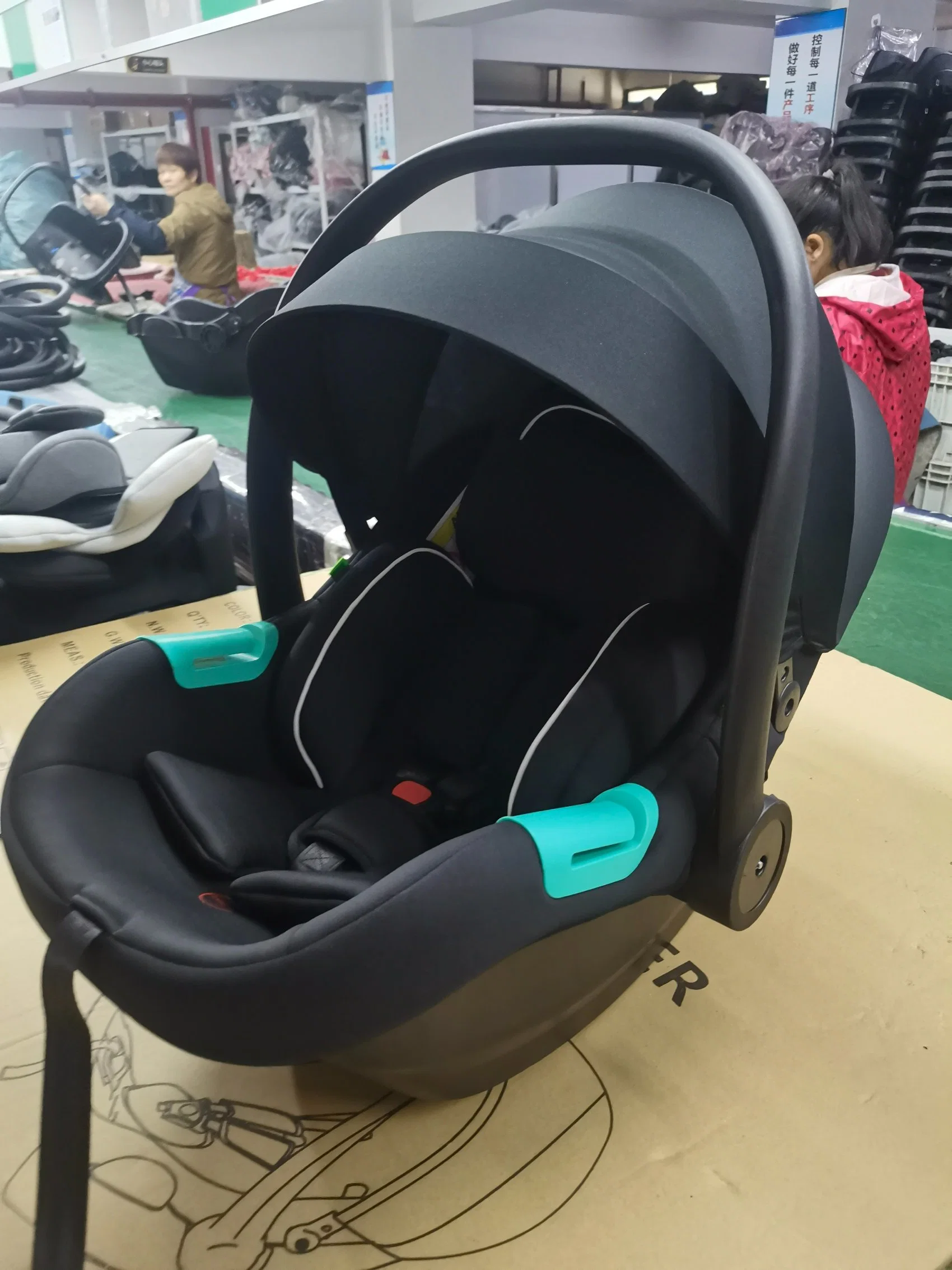 EU ISize/ECE R129 логотип/бренд/цвет OEM R208/40-87cm/0-13kg/0-15m Детский/младенец Carrier Baby Car Защитное сиденье