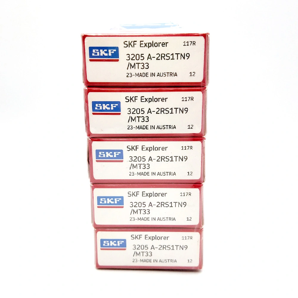 Rolamento de esferas de contacto angular dupla fila, caixa de nylon 3202 3303 3202A 333A a-2RS1tn9 2ztn9/Mt33