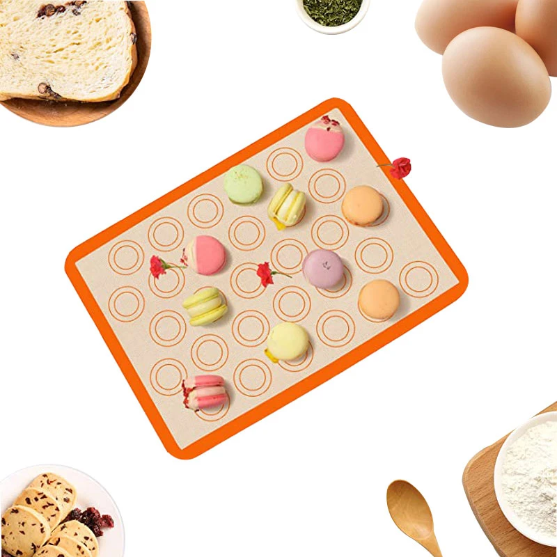 Baking Liner with Measurements Breathable Kitchen Silicone Baking Mat