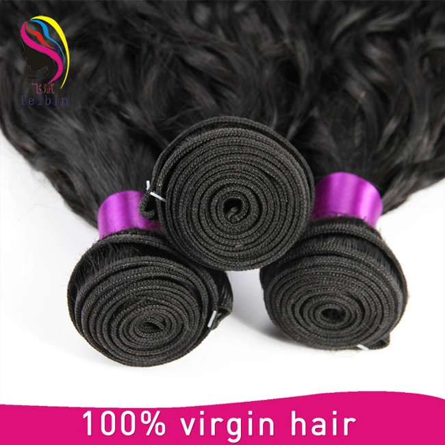 China Supplier Wholesale/Supplier Unprocessed Remy Human Hair Natural Wave