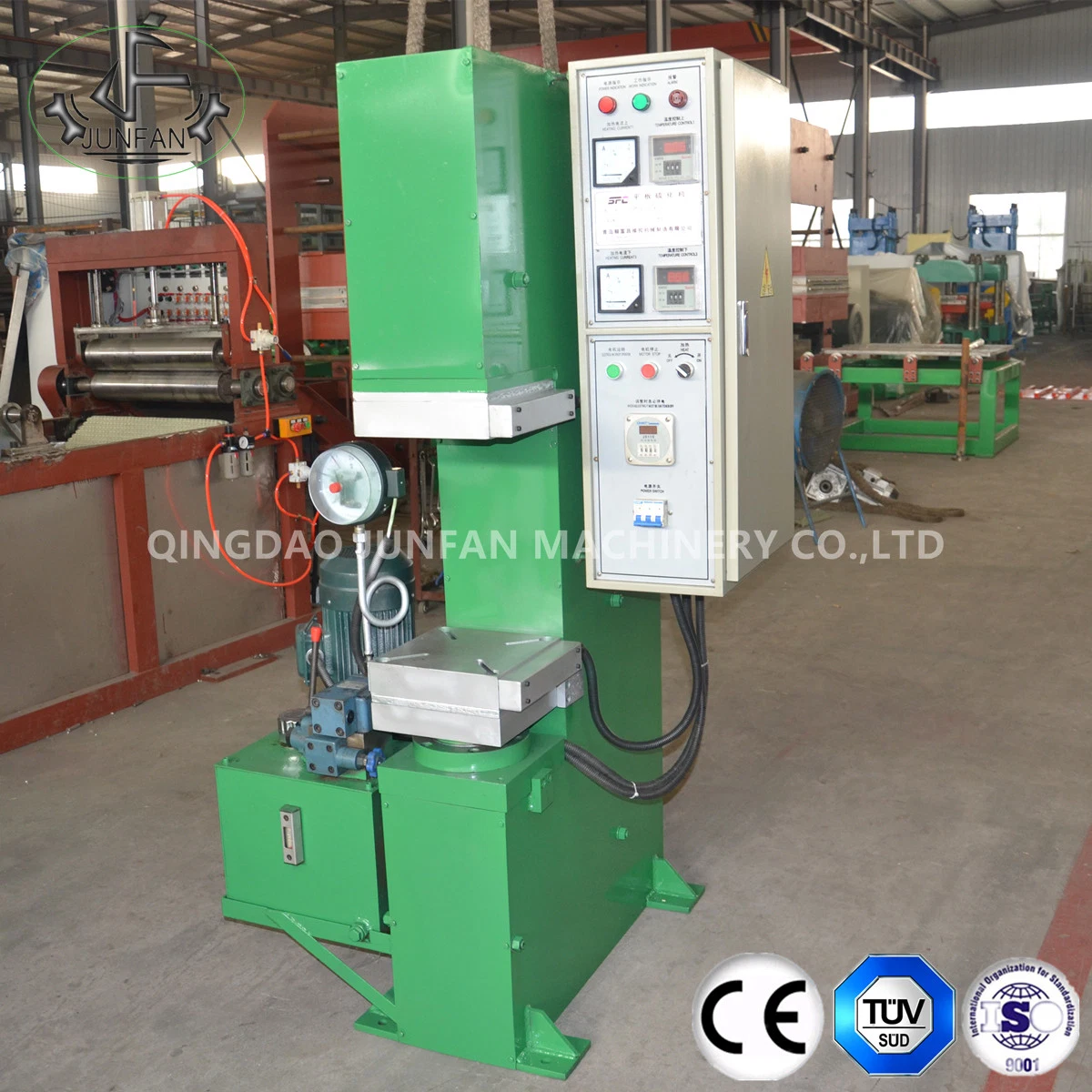 Lab Automatic Rubber Vulcanizing Press with T-Type Groove (C-Type)