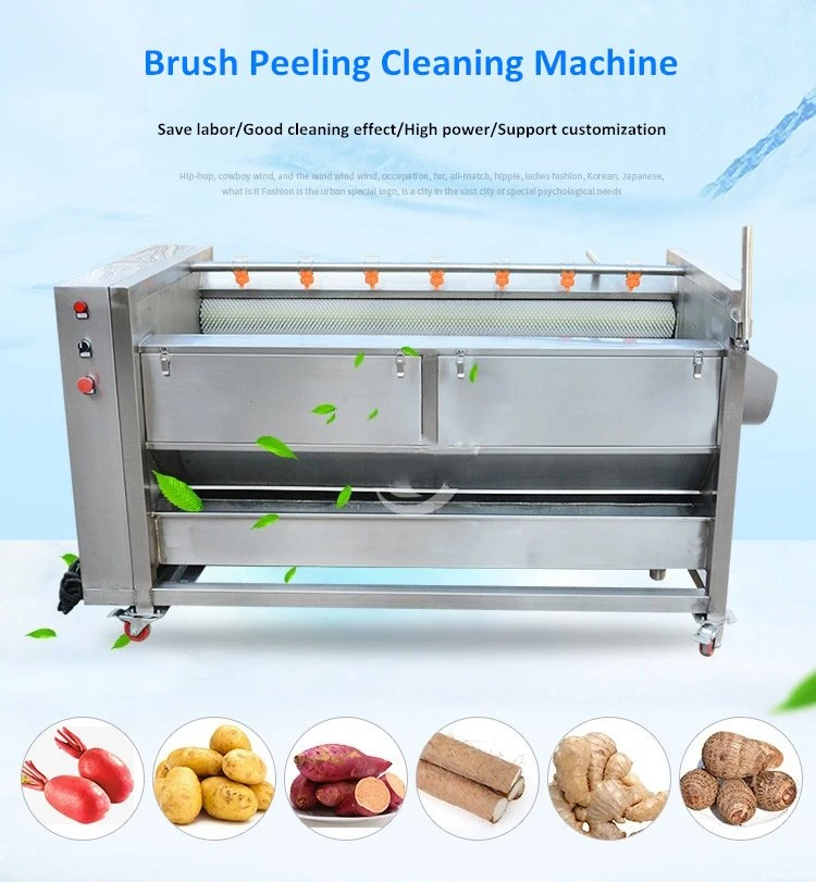 La peau des fruits Légumes Peeler petite carotte de pommes de terre électrique Peeling Machine à laver