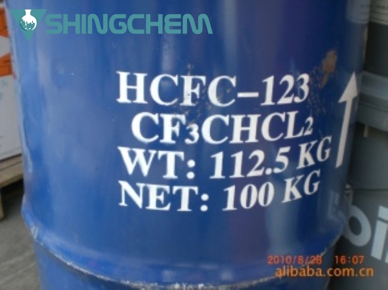 Shingchem Gas refrigerante R123 para enfriadores centrífugos la buena calidad R123