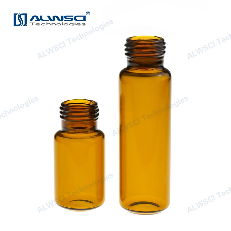 Alwsci magnética ND18 Tapón de rosca de 10ml 20ml vial de vidrio de rosca de precisión