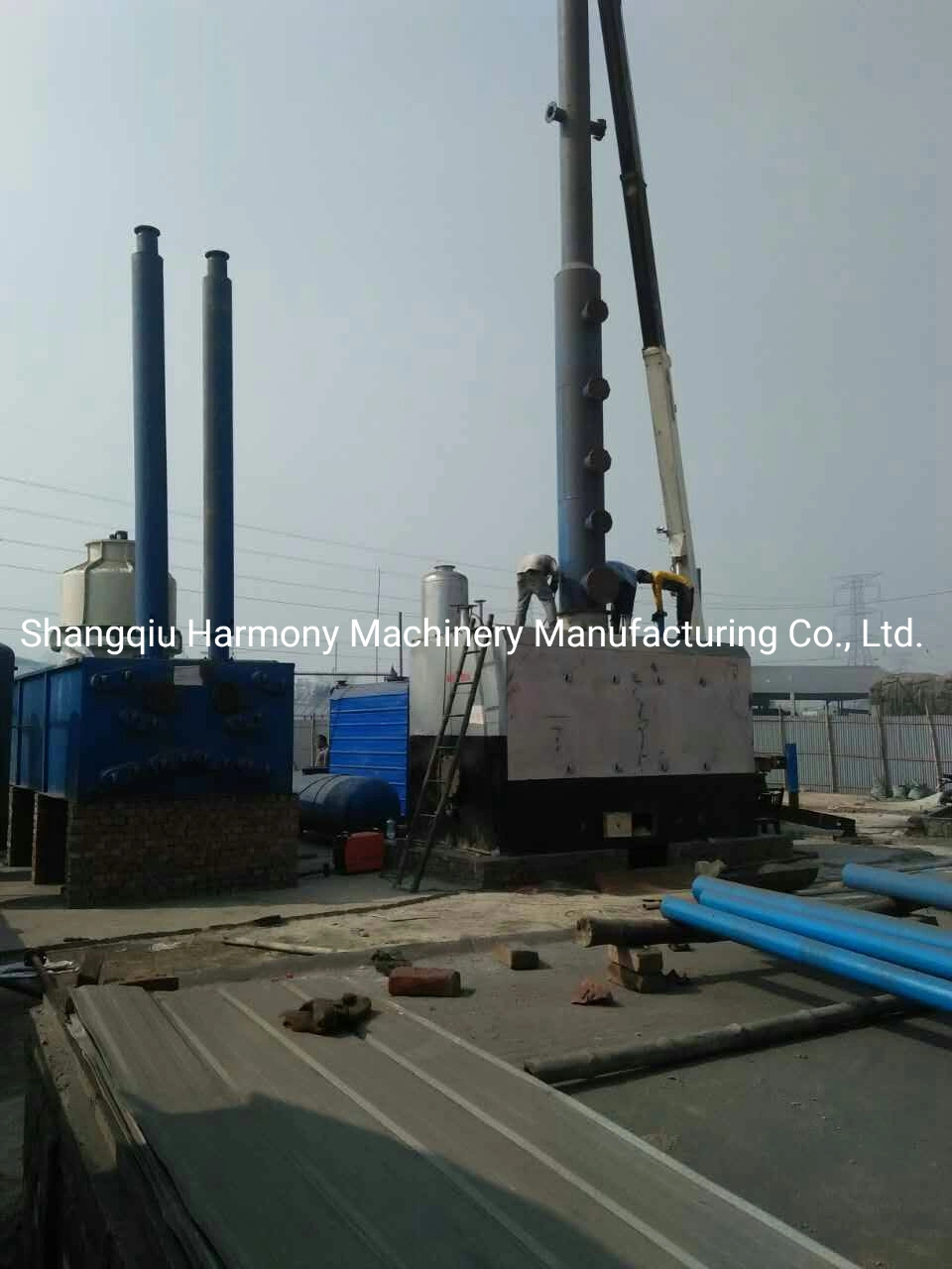 20 Ton Used Engine Oil Regenerating Refining Plant