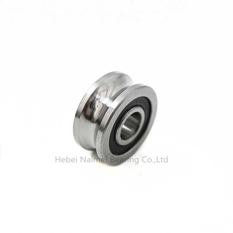 8mm Smooth Linear Shaft Rod Guide Rail U Groove Track Roller Bearing Lfr50/8-8 Lfr50/8-8kdd Lfr50/8-8npp