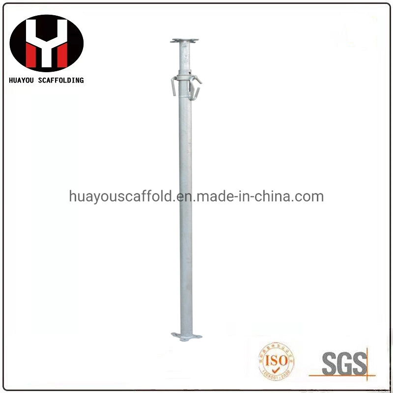 Formwork Telescopic Post Steel Construction Scaffolding Support Shoring Adjustable Steel Prop Scaffold with Certificate