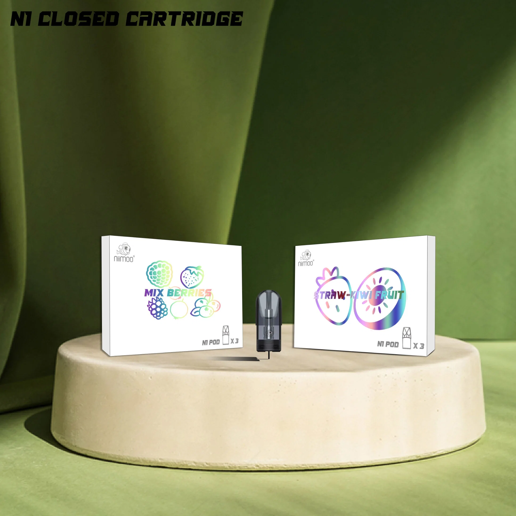 Niimoo Brand Close Mesh Cartridge with 2ml Prefill Ejuice Close Vape Pod System Wholesale Vaporizer