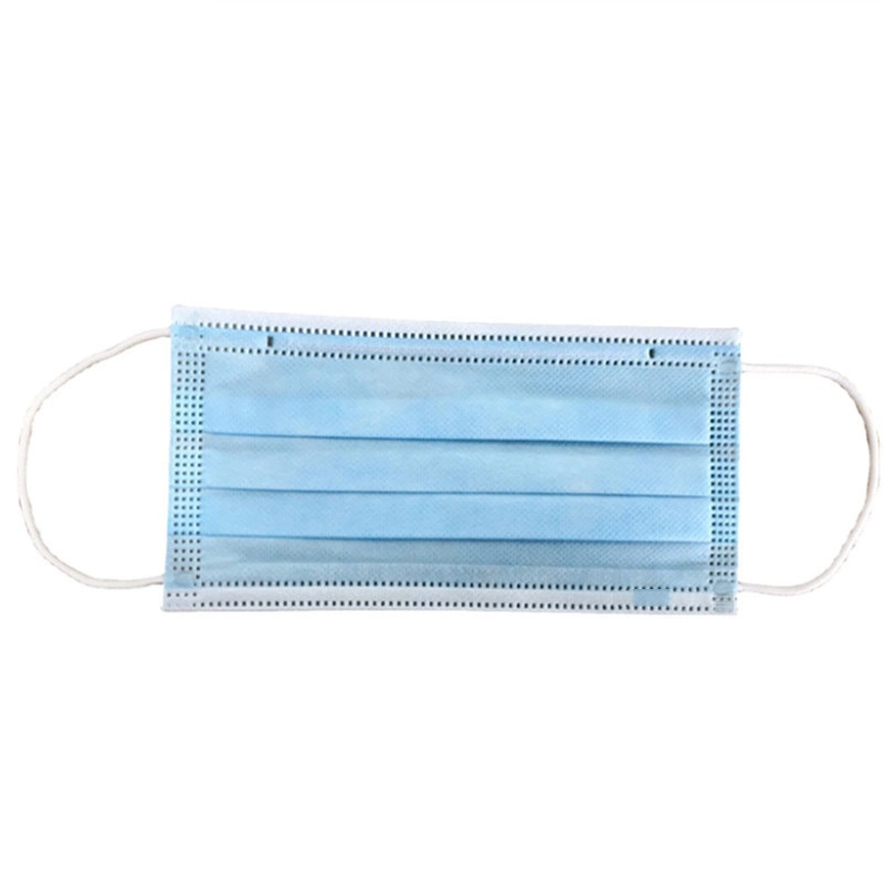 Blue Nonwoven Face Mask Disposable Medical Face Masks