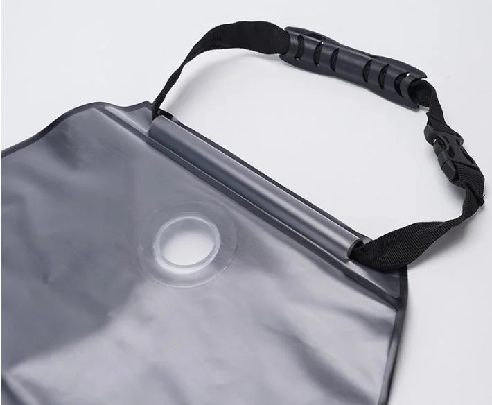 Sac d'eau 20 L pliable énergie solaire chauffé Camp douche PVC Sac Camping extérieur Voyage randonnée pédestre escalade barbecue pique-nique stockage d'eau