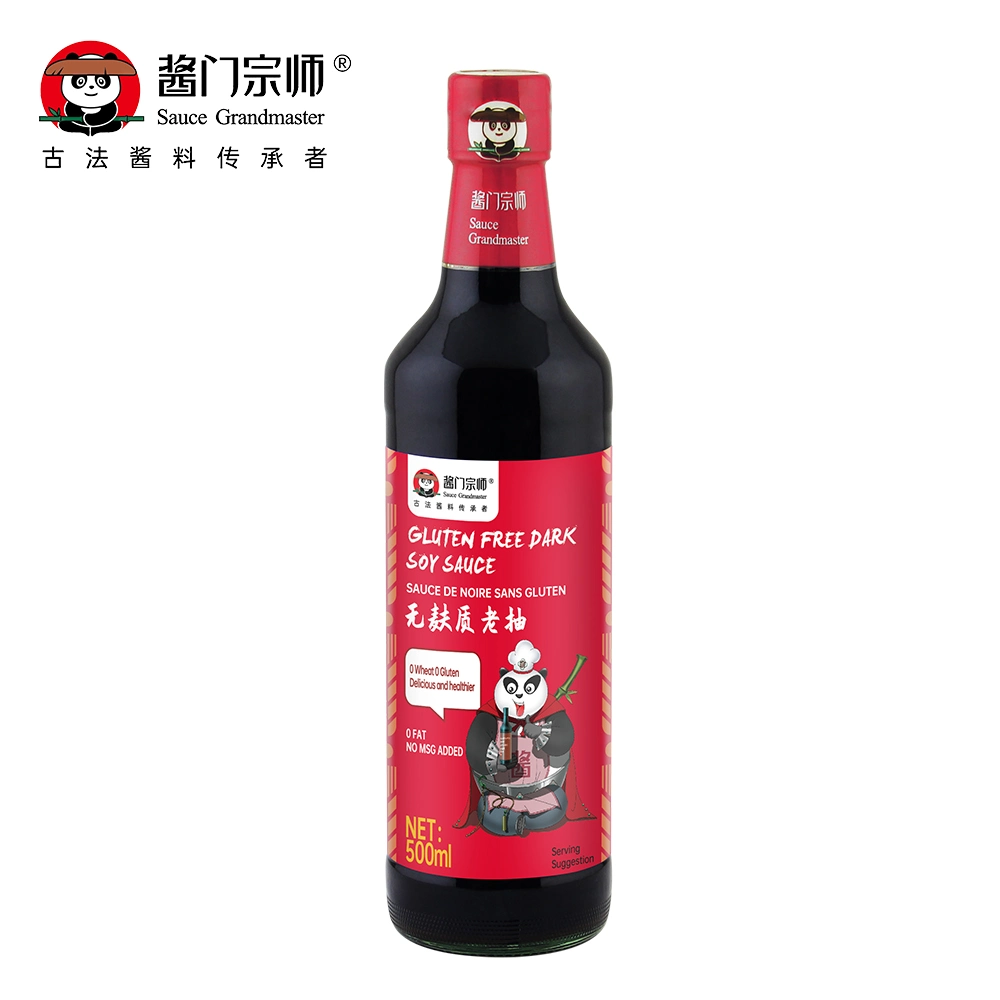 Wholesale/Supplier Soya Sauce, Chinese Grandmaster 8L Gluten Free Dark Soy Sauce, No Msg Soy Sauce Top Sale!