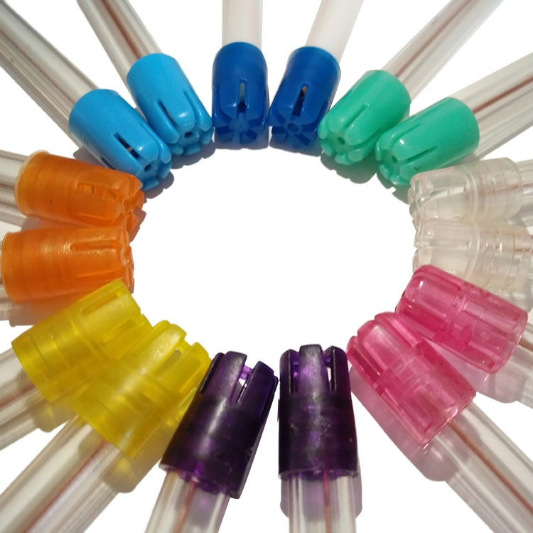 Colorful Tip with Clear Body Disposable Saliva Ejector