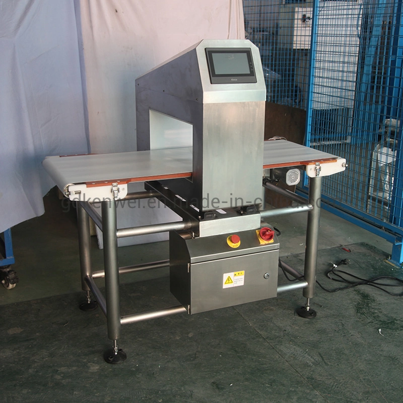 Industrial Food High Sensitivity Medicine Metal Detector for Food Processing with Conveyor Belt