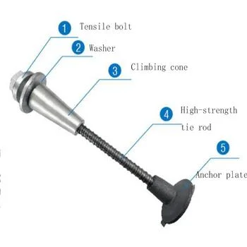 Lianggong 2022 placa de anclaje Climbing Cone sistema de anclaje la carga Sistema de rodamientos