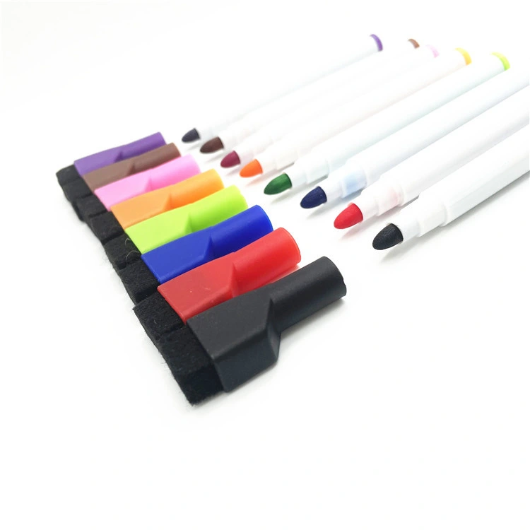 Großhandel Bunte White Board Pen Löschbare Whiteboard Marker Pen