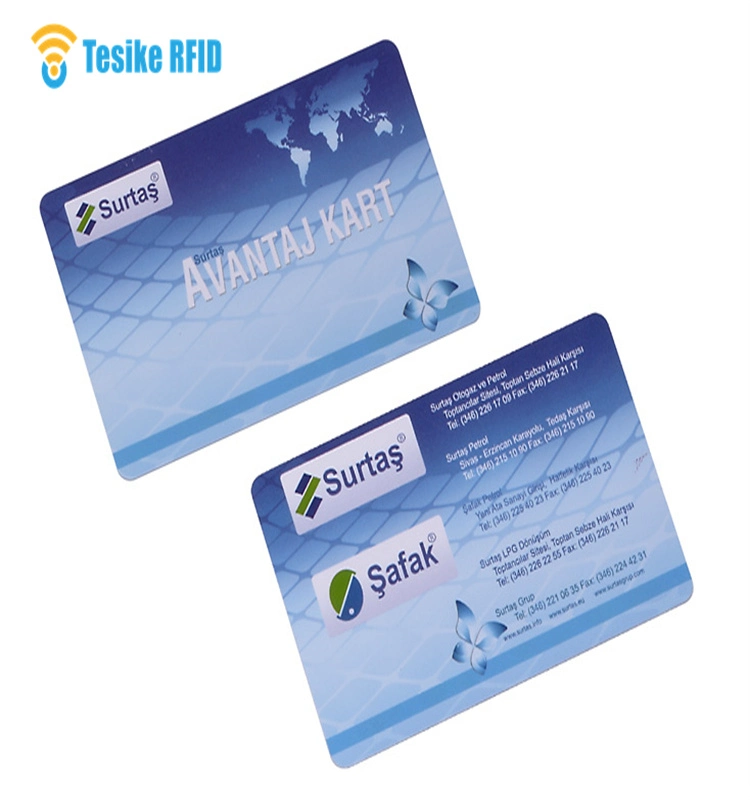 ID de proximité Smart en PVC blanc 125kHz carte RFID