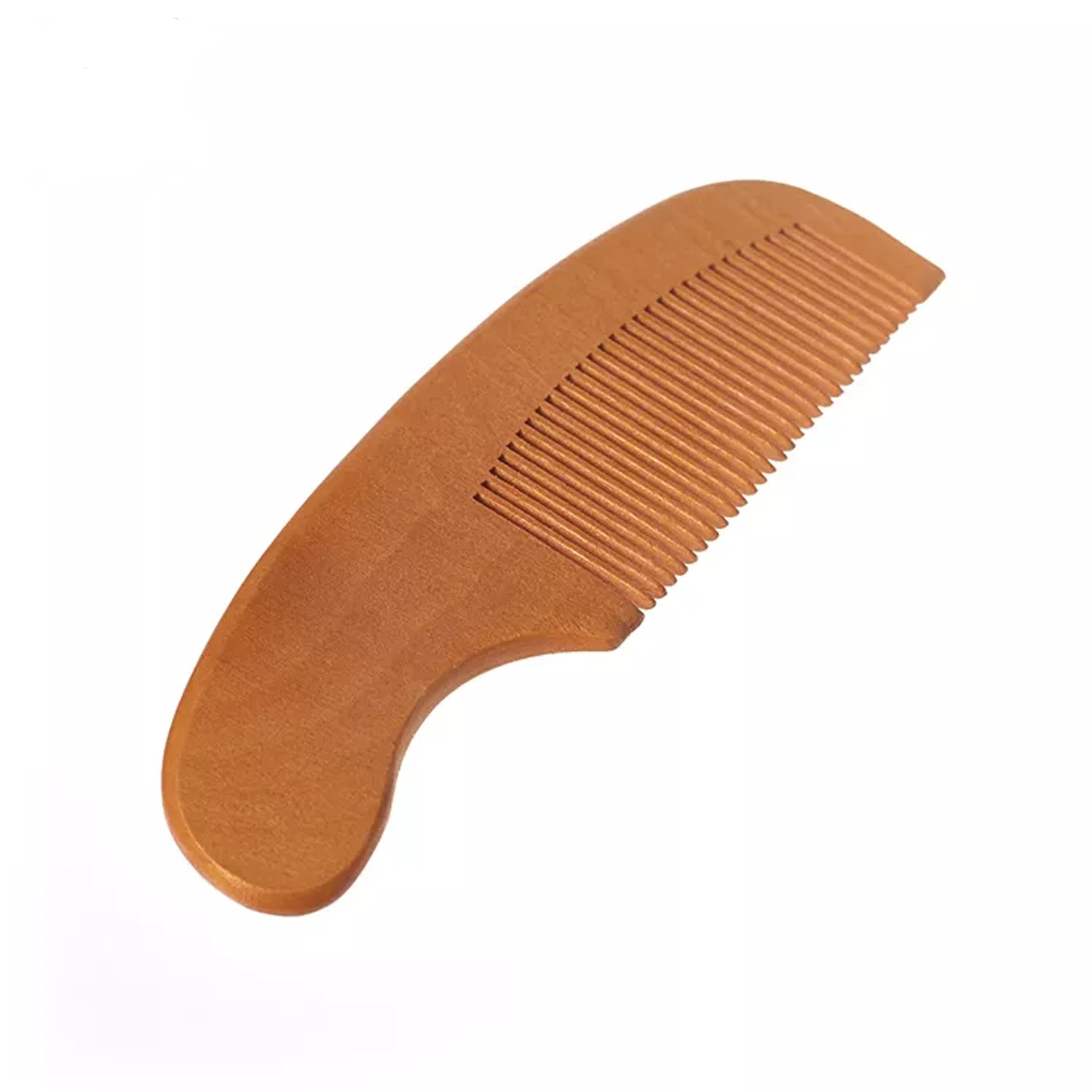 OEM Wooden Wood Brush Beard Comb with Custom Logo Engraving