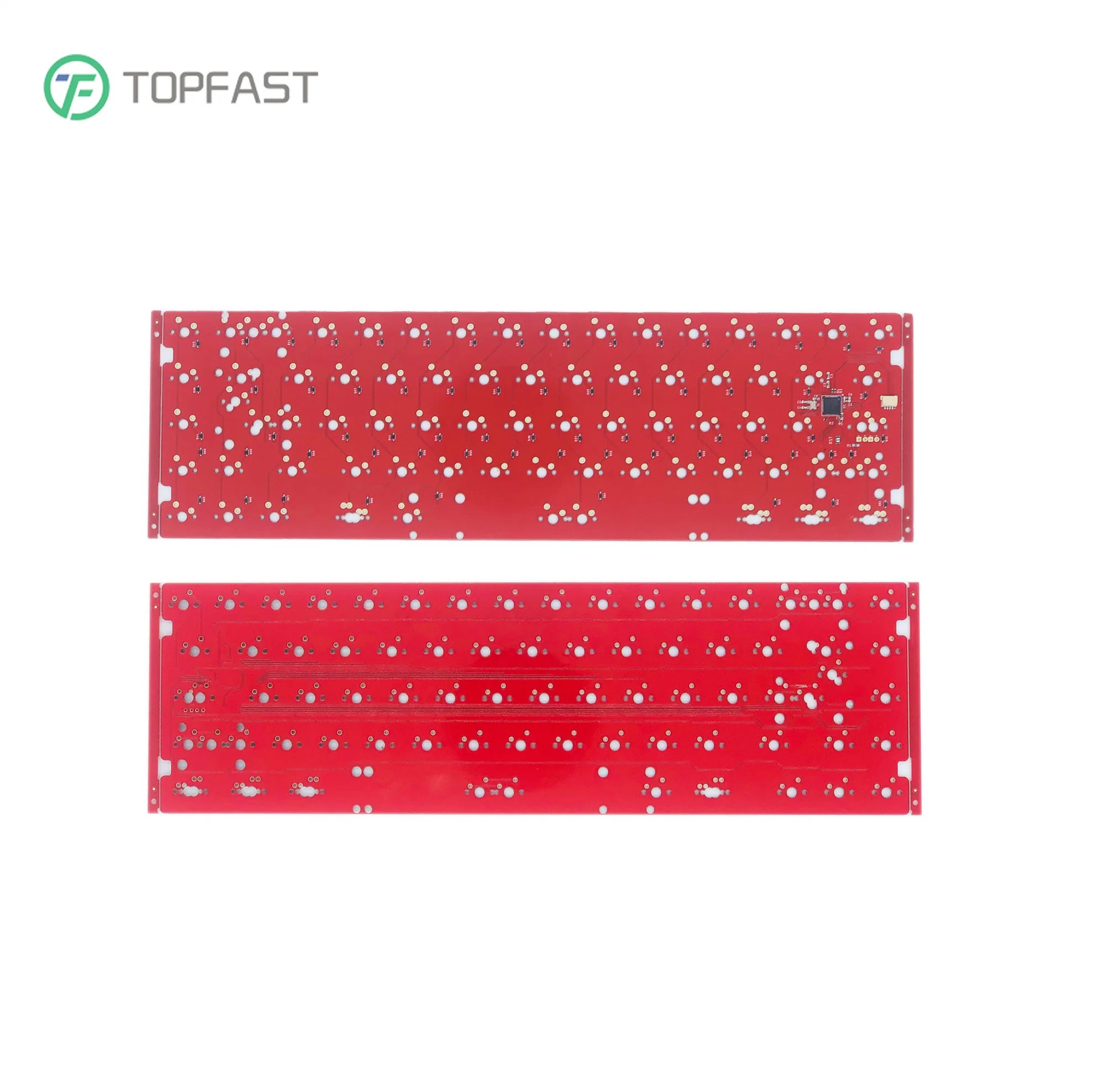 Custom Qmk Via Layout Design Service Hot Swap Bare PCB Board Manufacturing Full Size RGB Type C 108 Mechanical 60% 80% 100% Keyboard PCB for Gerber